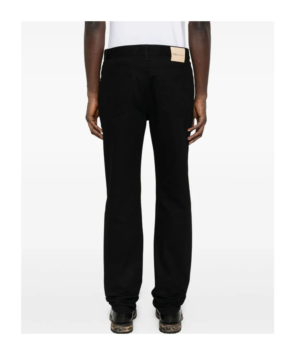 Straight-Leg Slim Jeans