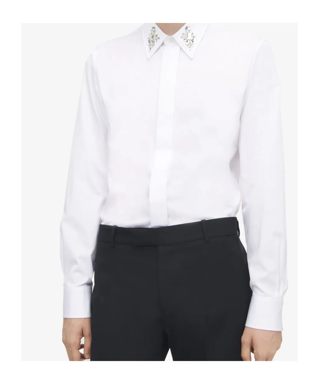 Long Sleeved Embellished Shirt