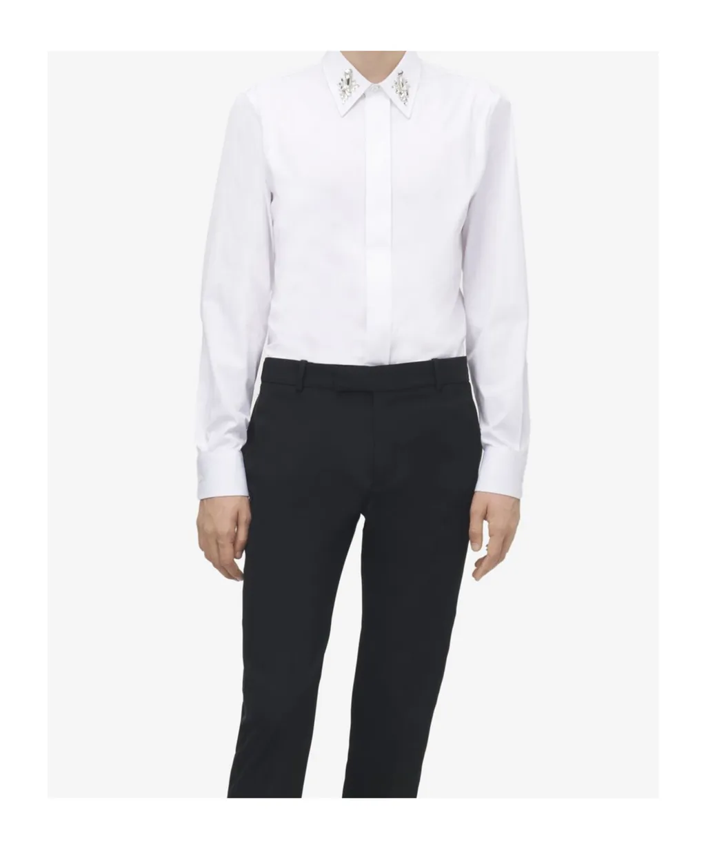 Long Sleeved Embellished Shirt