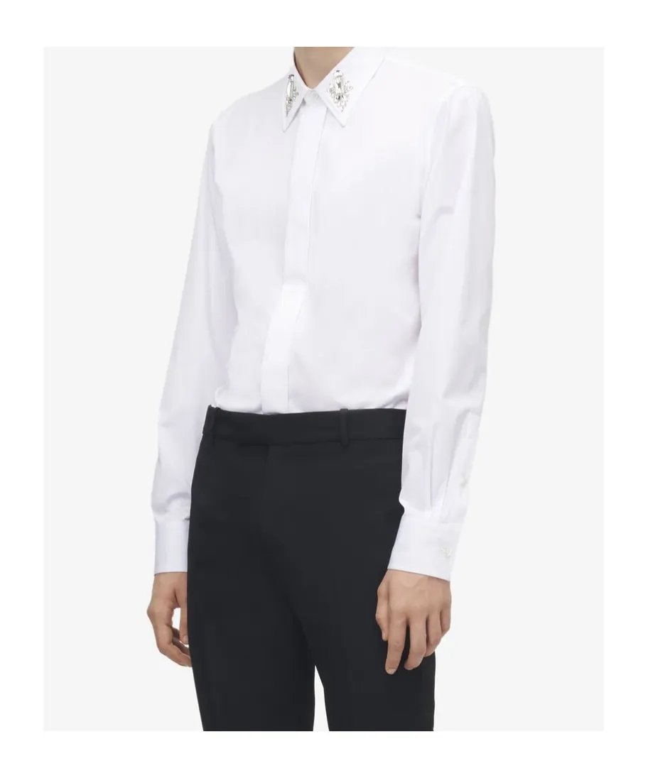 Long Sleeved Embellished Shirt