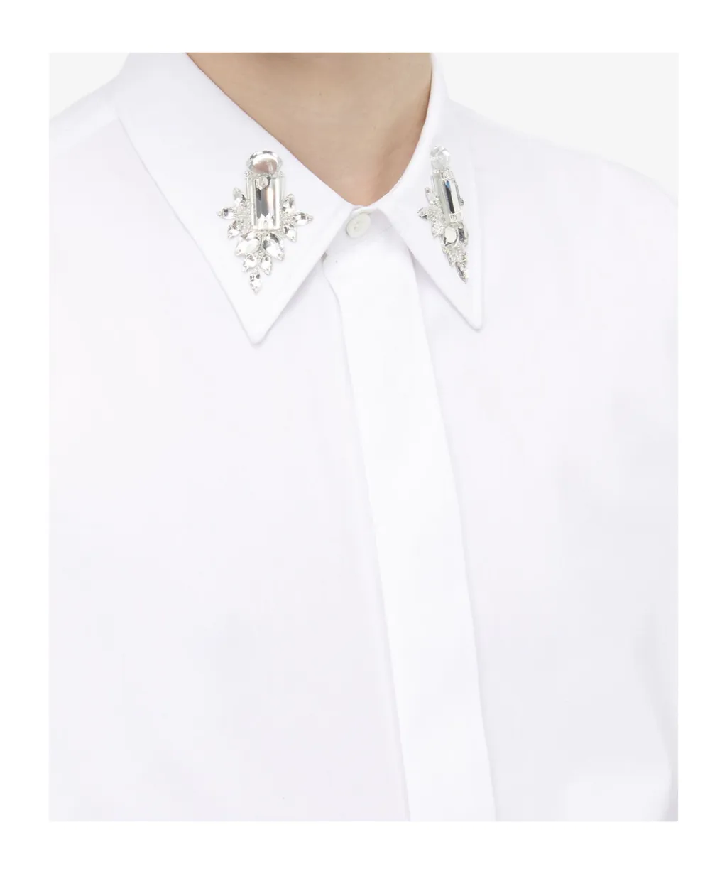 Long Sleeved Embellished Shirt