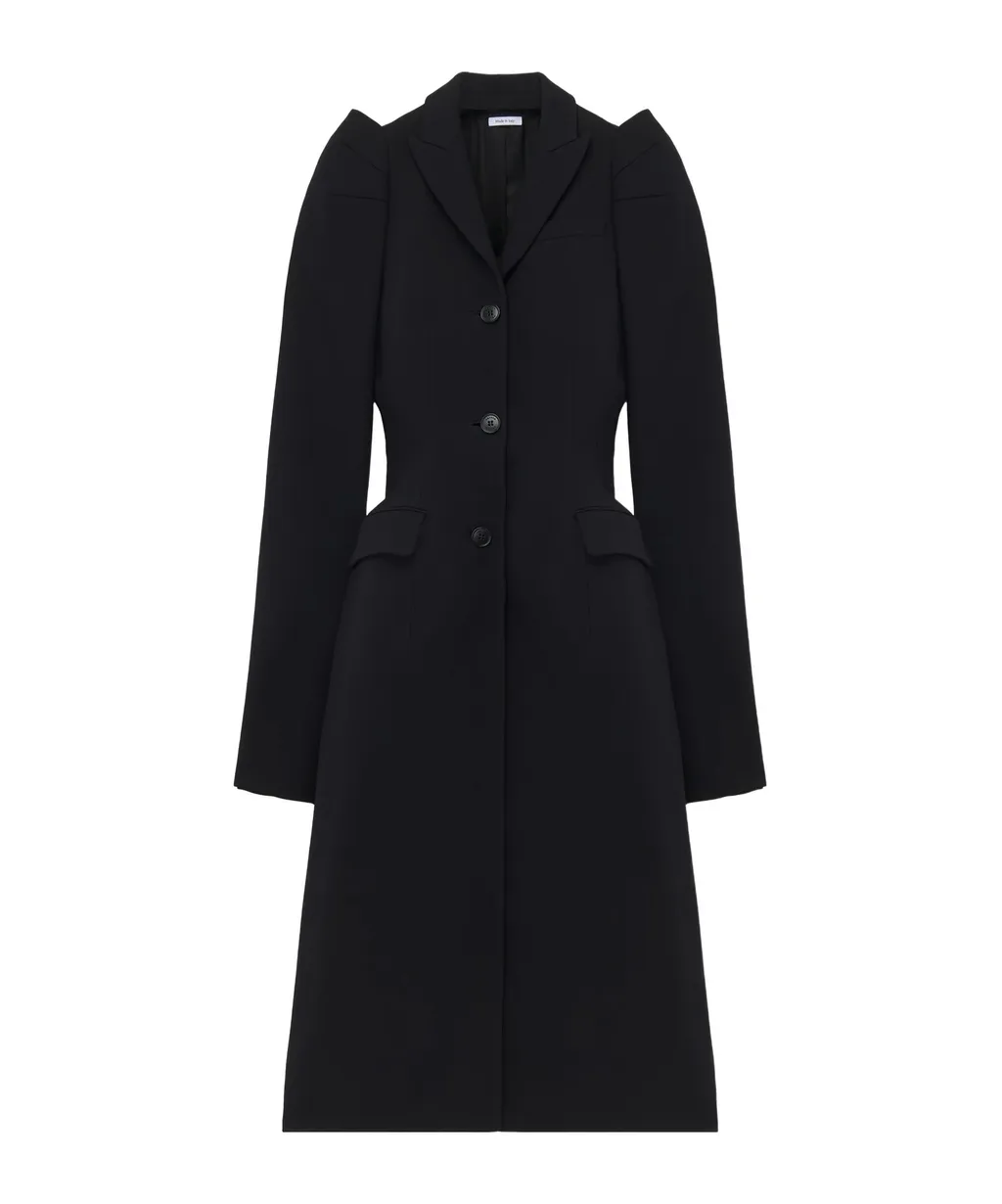 Pinched Shoulder Coat