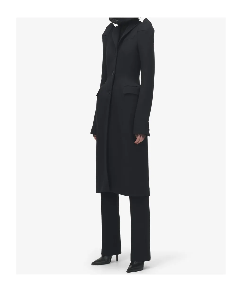 Pinched Shoulder Coat
