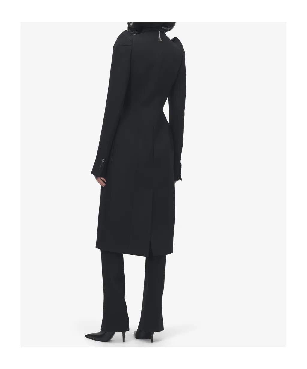Pinched Shoulder Coat