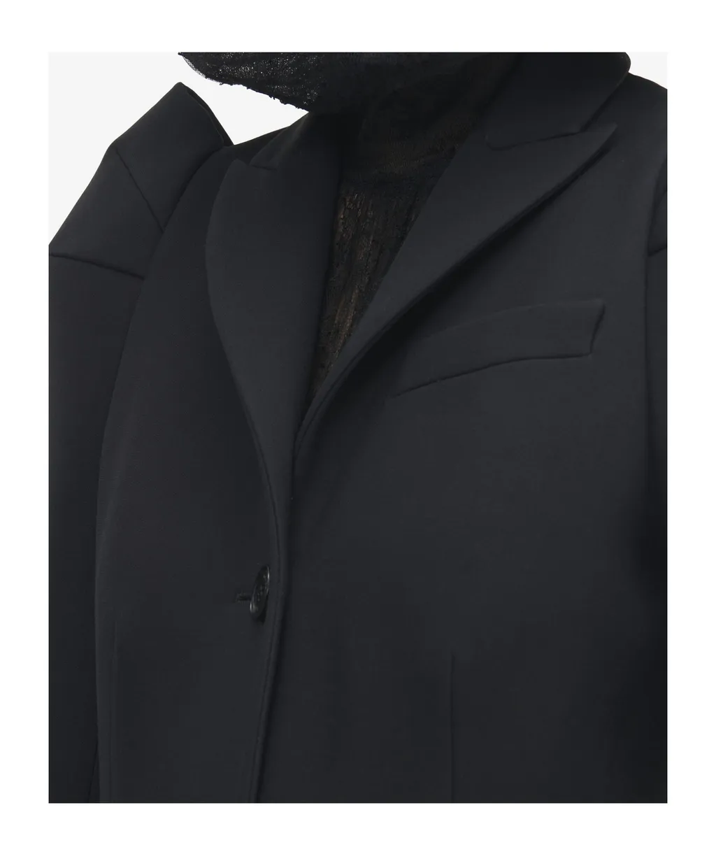 Pinched Shoulder Coat