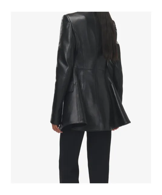 Cutaway Leather Jacket