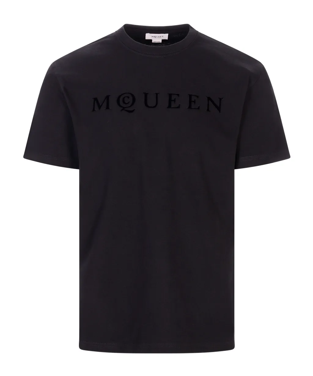 Flocked Mcqueen Logo T-Shirt