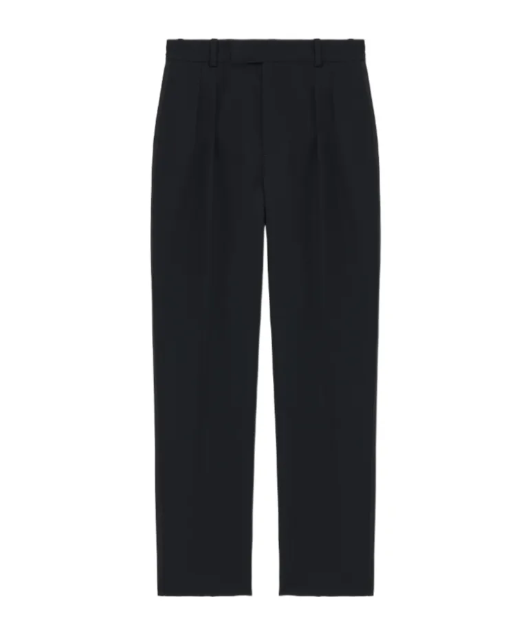 Wool Mohair Tailored Trousers