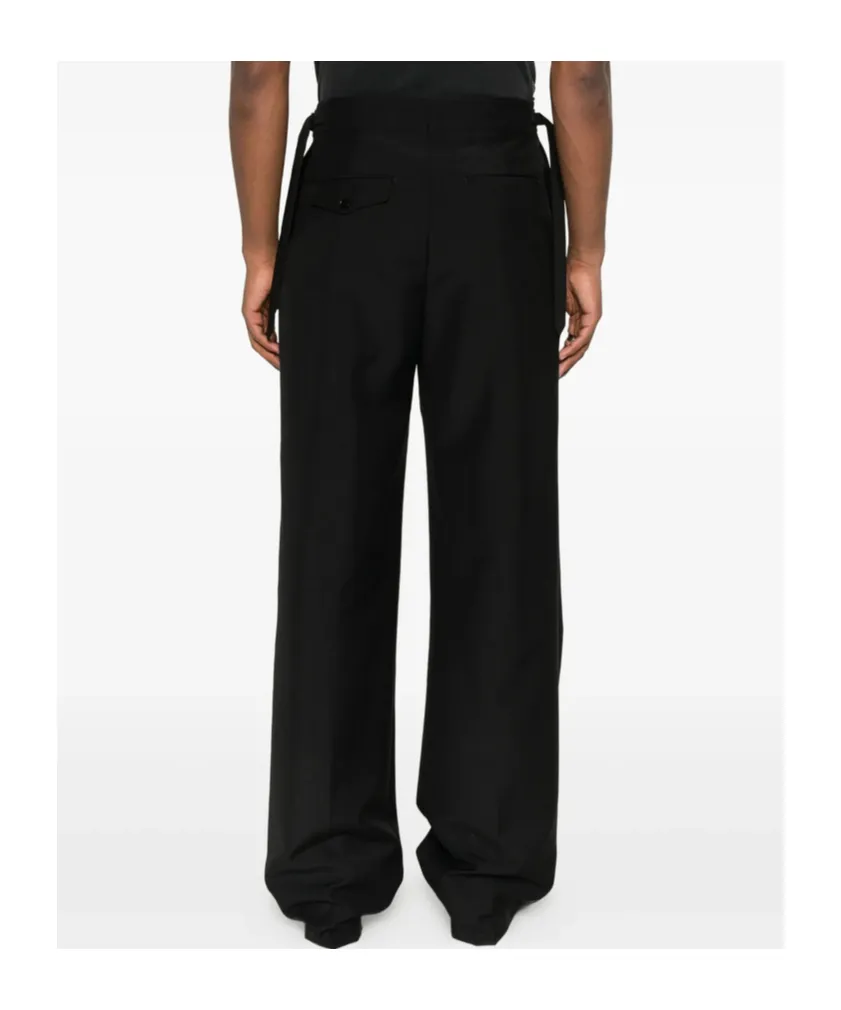 Buckle-Fastening Trousers