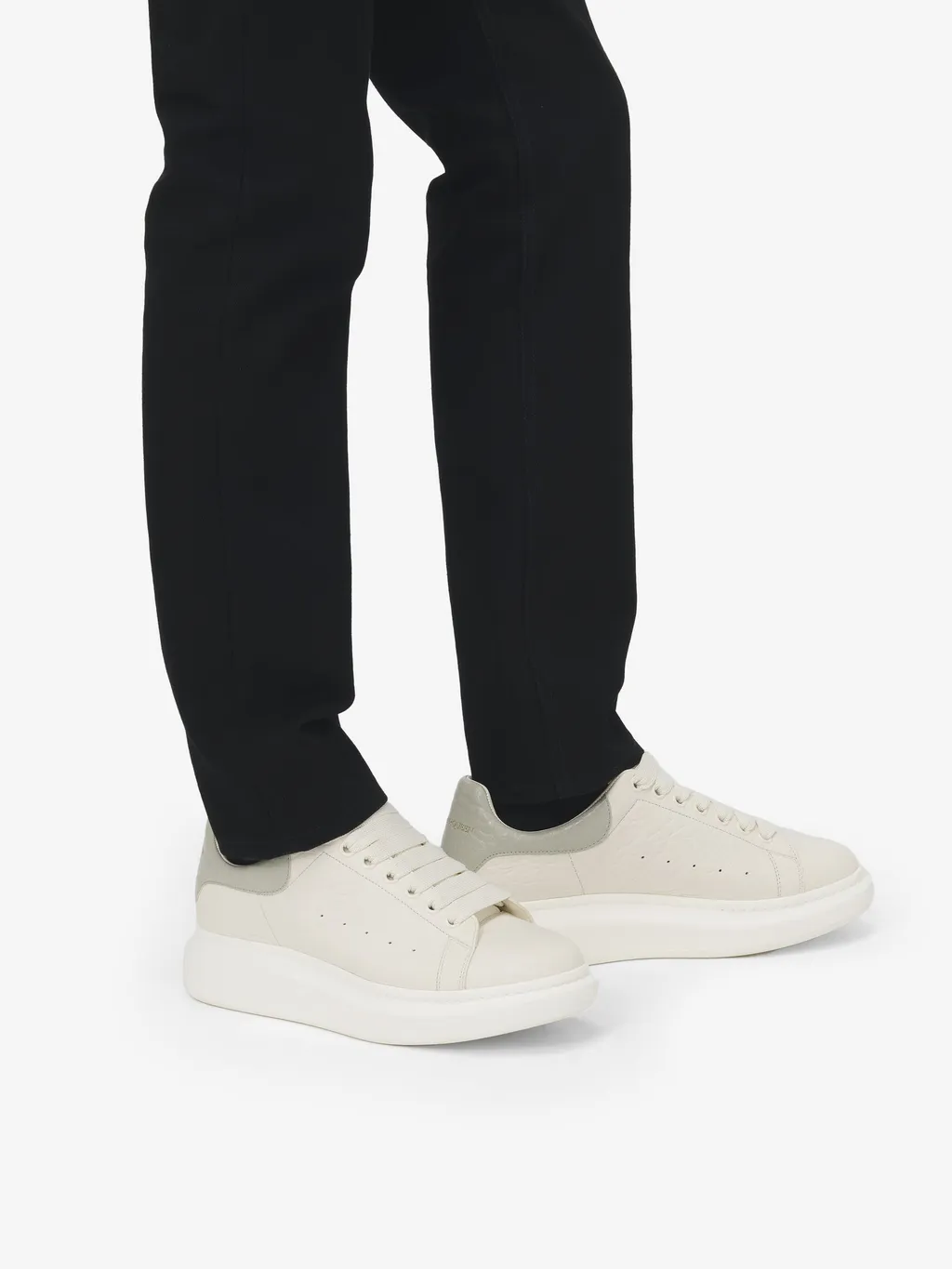 Oversized Lace-Up Sneakers