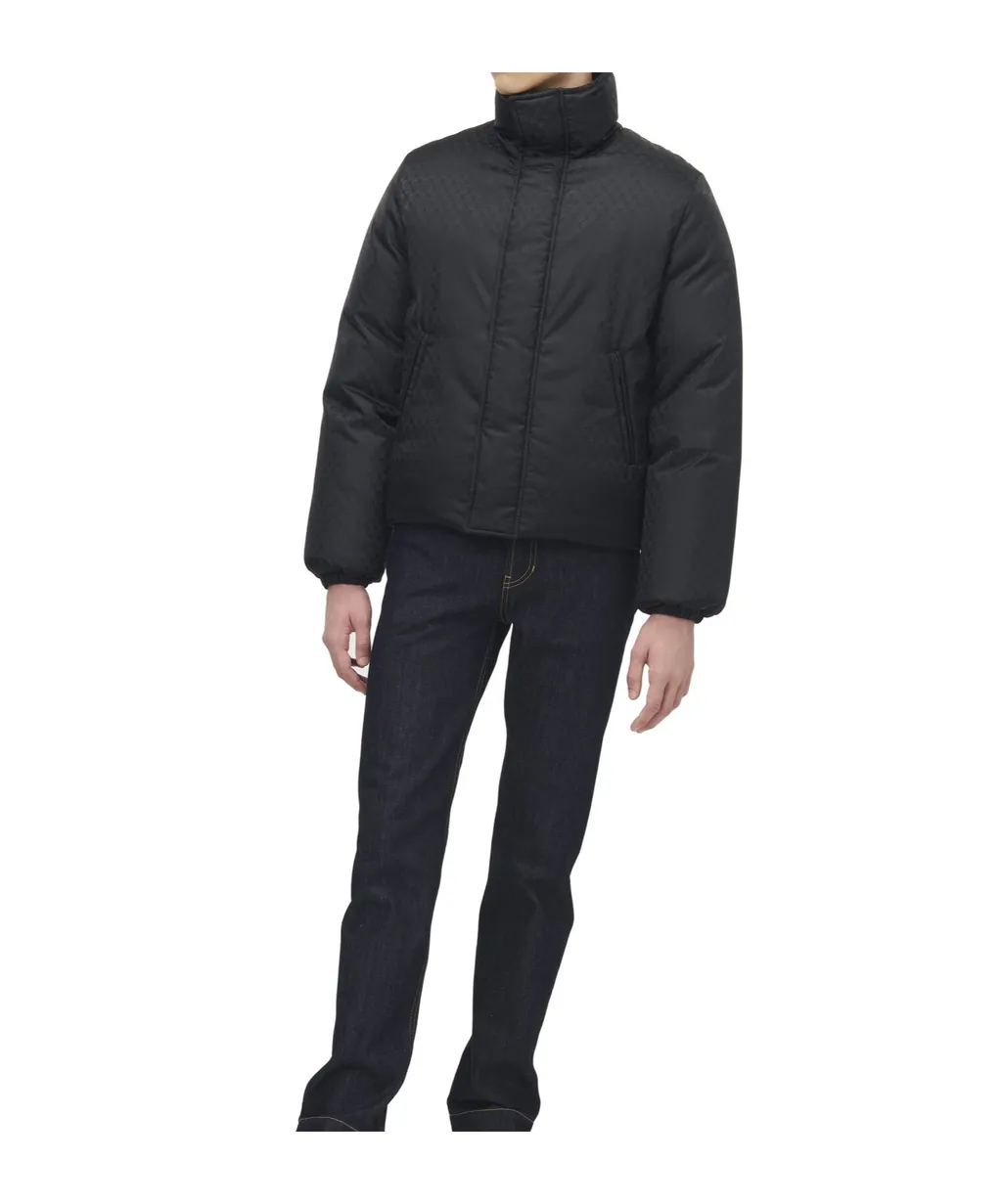 Skull Print Padded Jacket