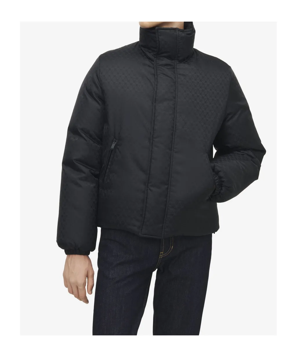 Skull Print Padded Jacket