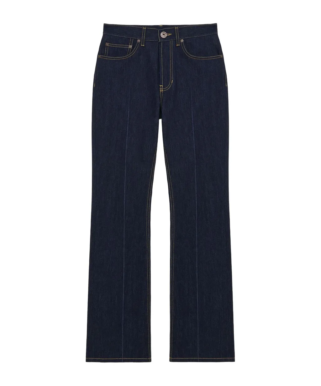 Straight-Leg Slim Jeans