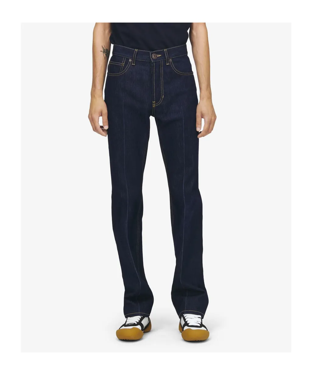 Straight-Leg Slim Jeans