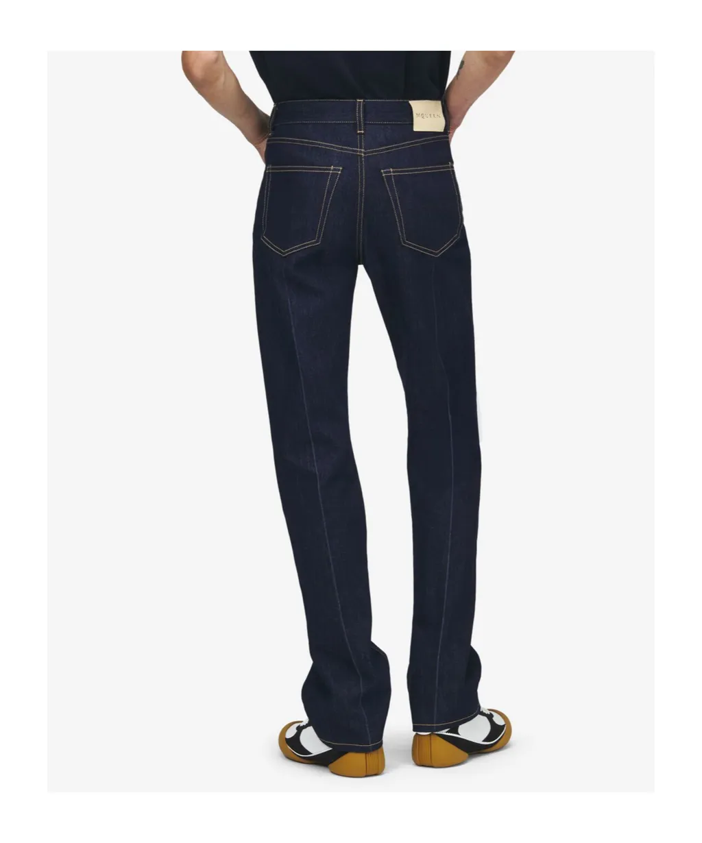 Straight-Leg Slim Jeans