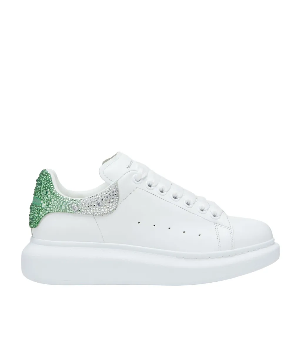 Embellished Lace-Up Sneakers