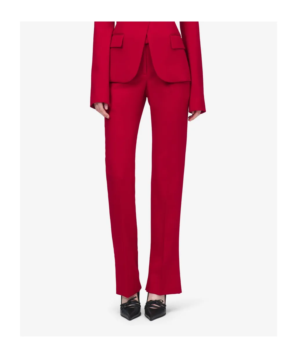 Grain De Poudre Tailored Trousers