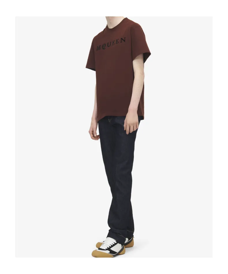Flocked Mcqueen Logo T-Shirt