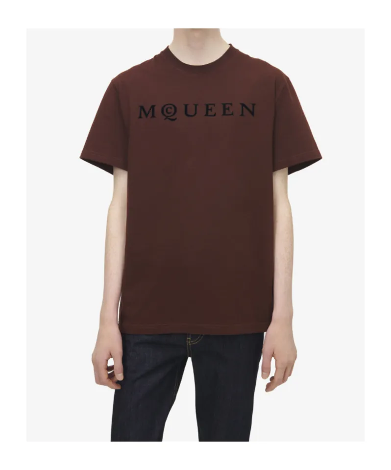 Flocked Mcqueen Logo T-Shirt