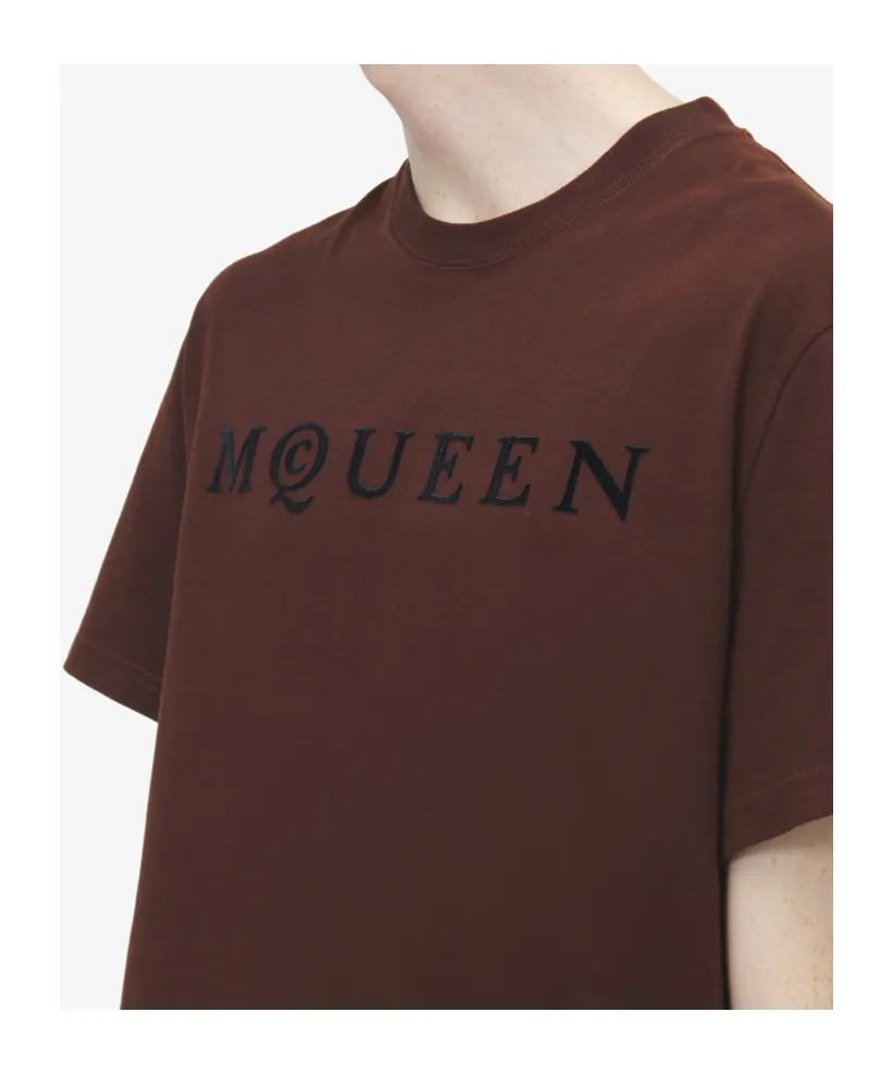 Flocked Mcqueen Logo T-Shirt