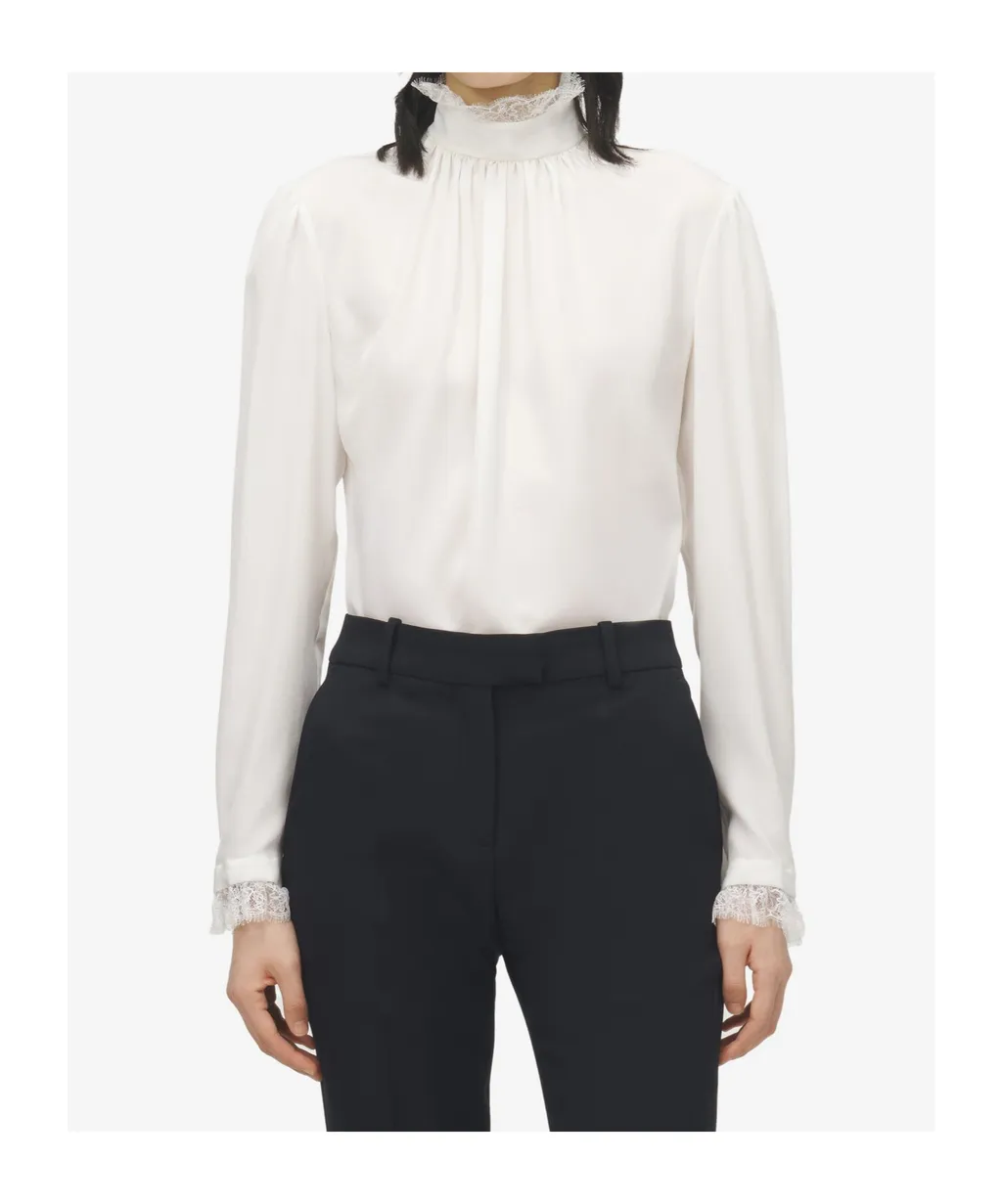 Lace Insert Top