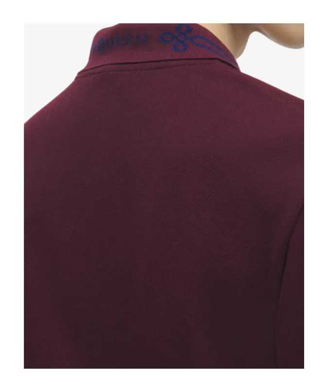 Logo Collar Short Sleeved Polo Shirt