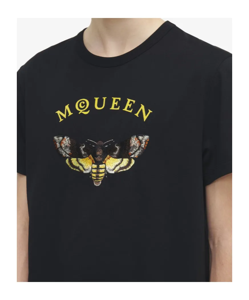 Logo Embroidered Crewneck T-Shirt