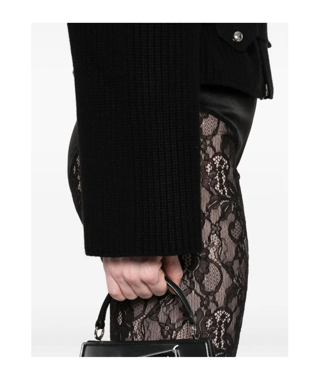 Lace-Panelled Shorts
