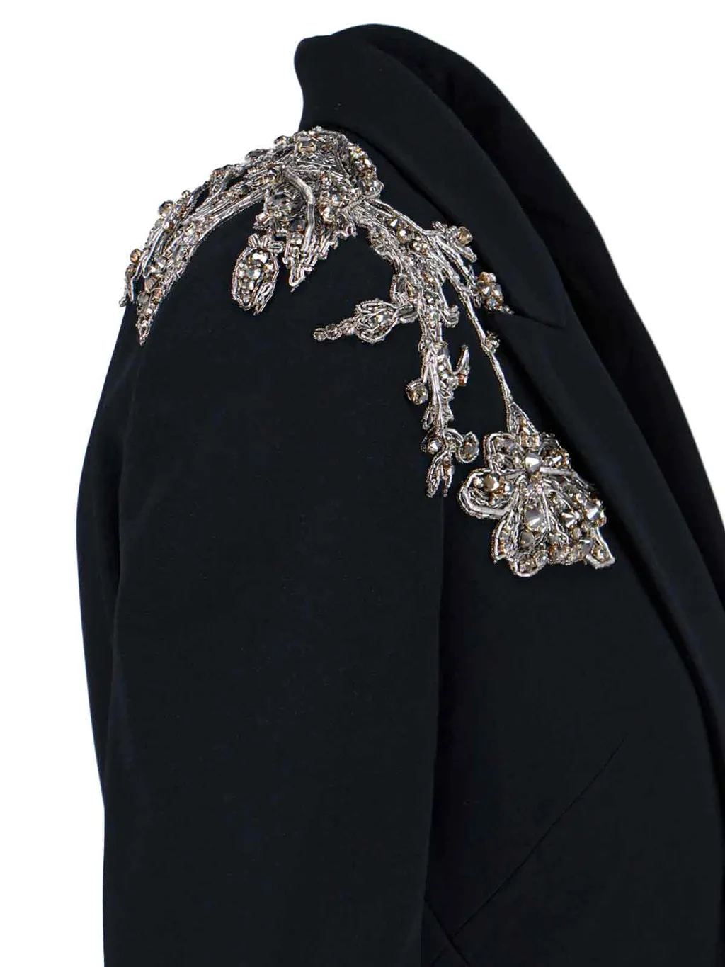 Embellished Single-Breasted Blazer
