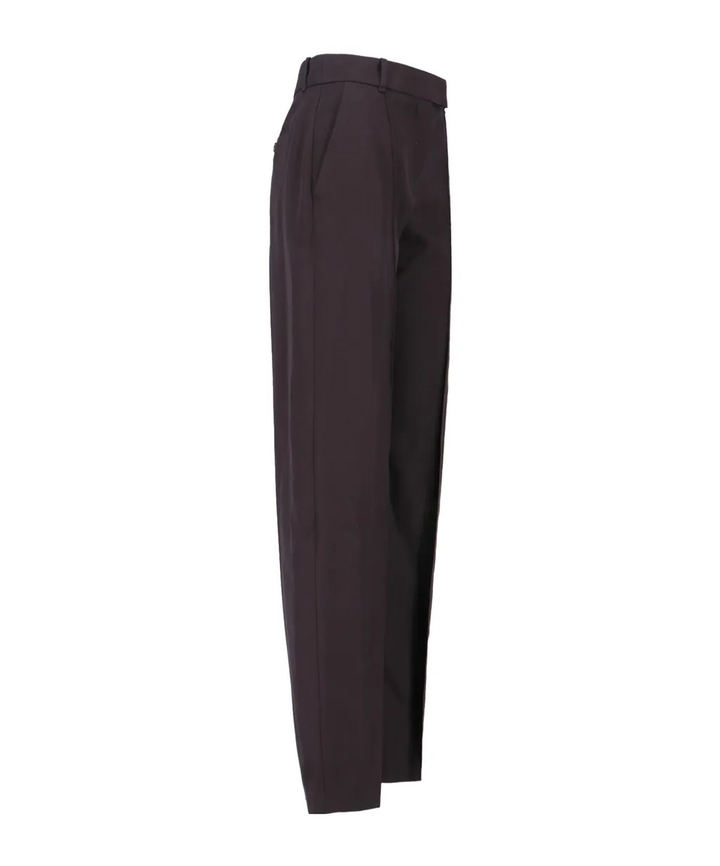 Pressed-Crease Tailored Trousers