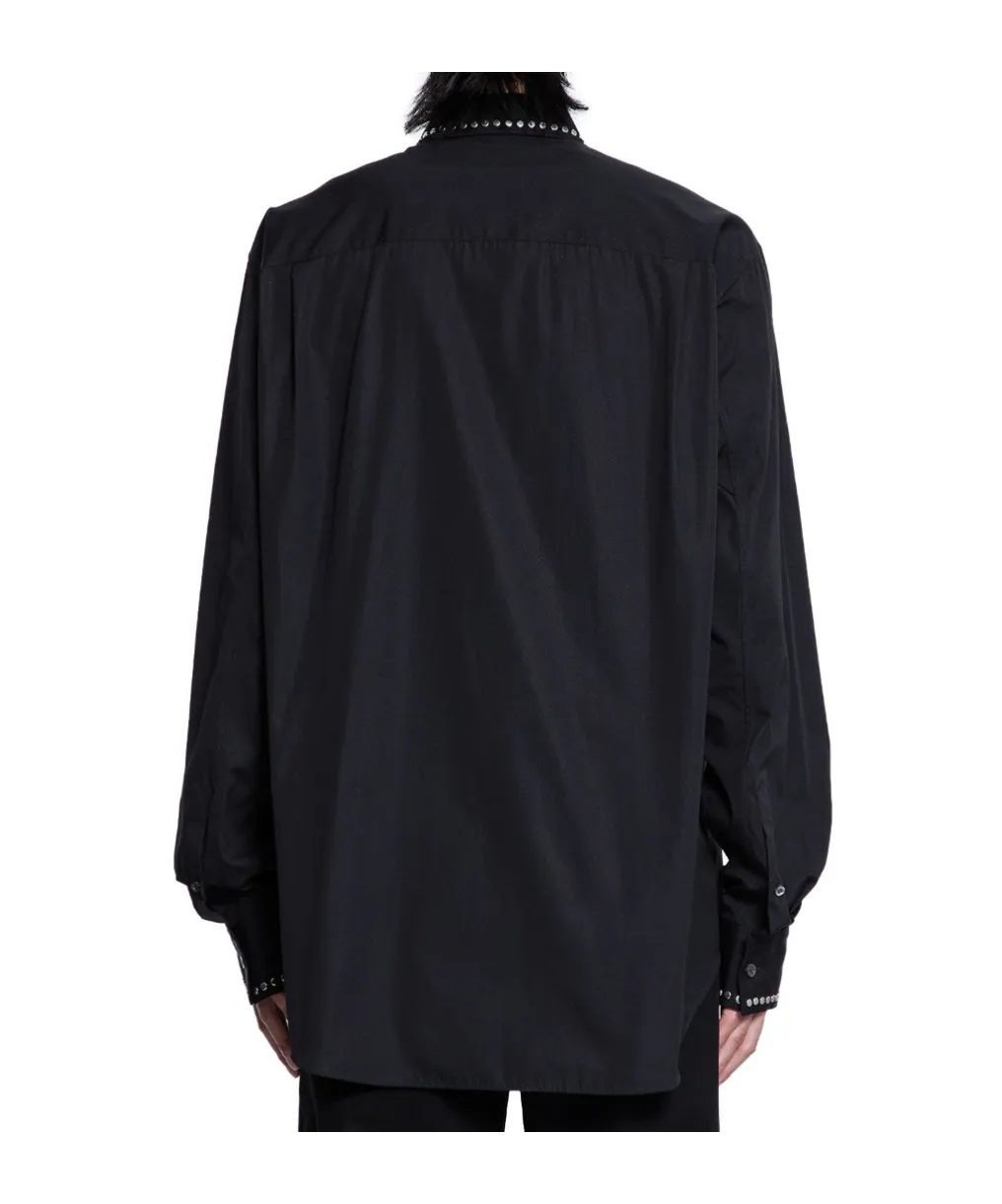 Studded Cotton Poplin Shirt