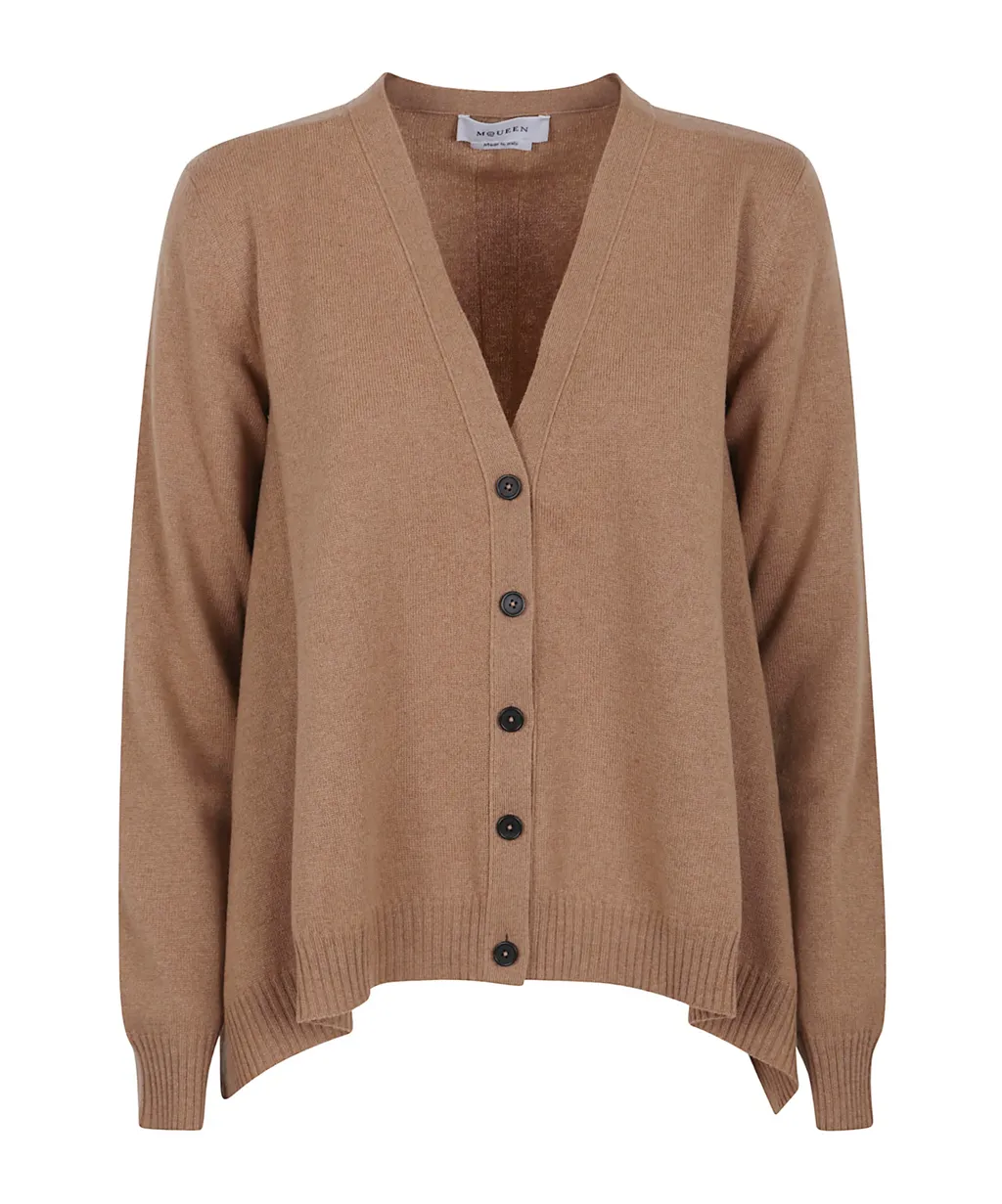 Cashmere Buttoned Cardigan