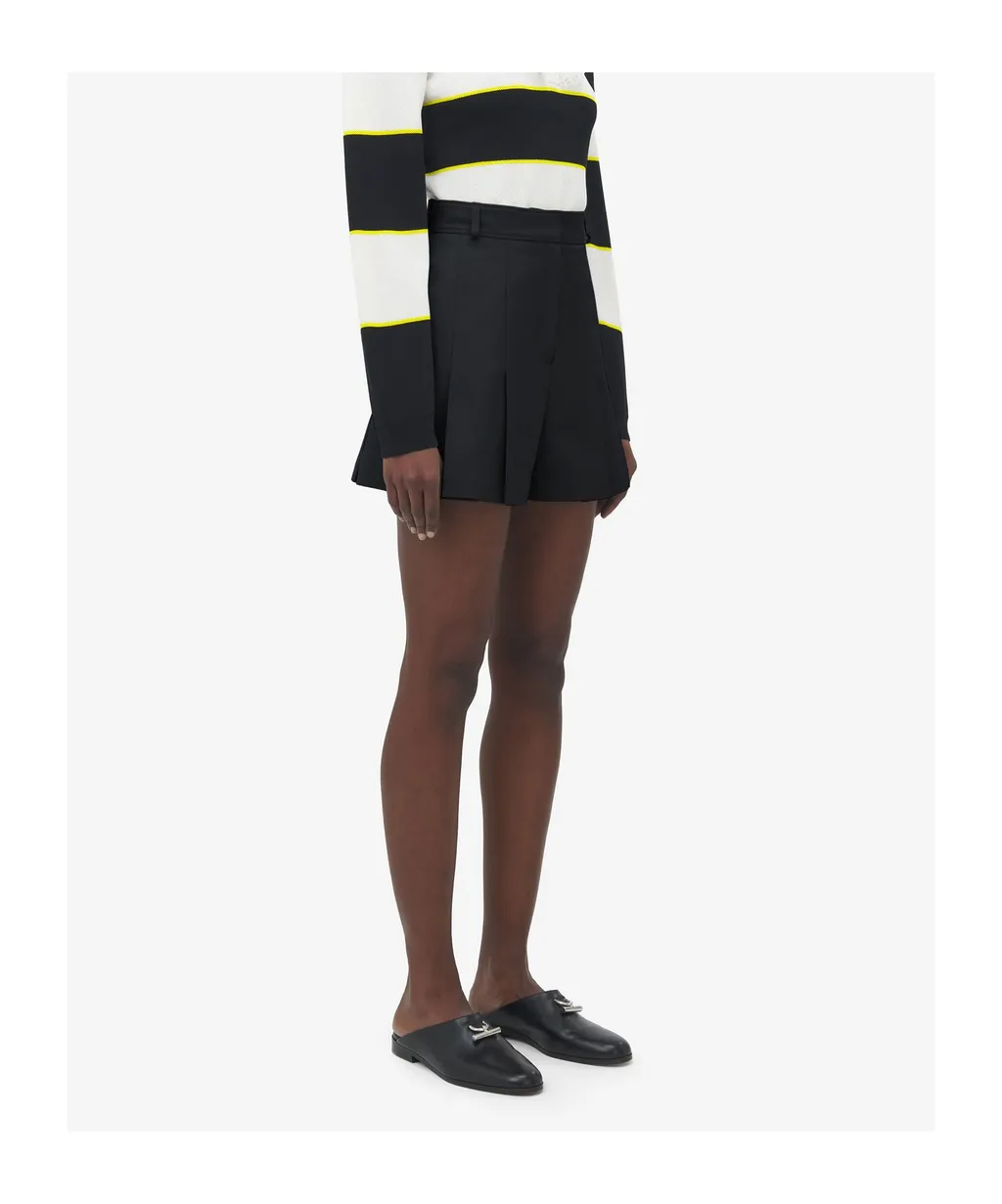 Pleated Tailored Shorts