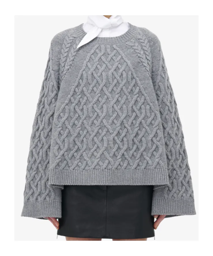 Cable Crew Neck Jumper
