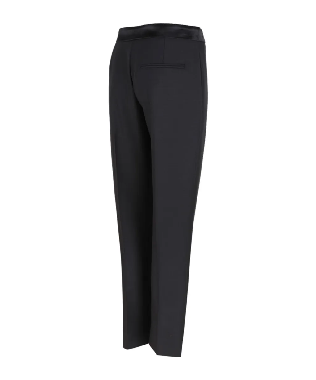 Straight-Leg Tailored Trousers