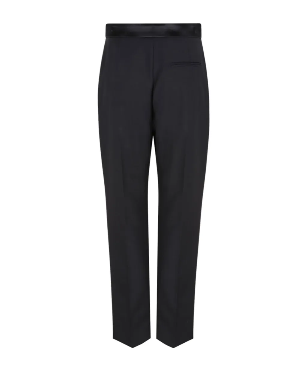 Straight-Leg Tailored Trousers