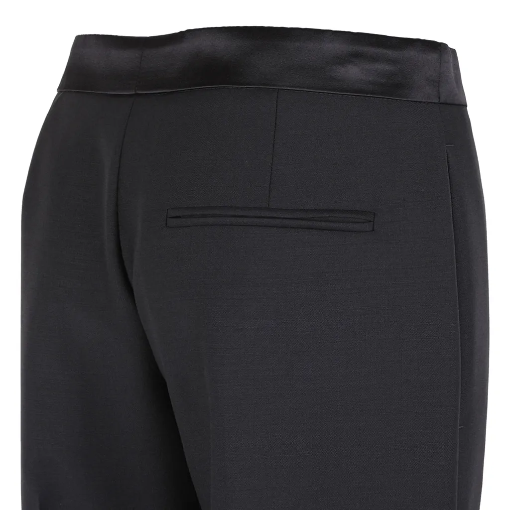 Straight-Leg Tailored Trousers
