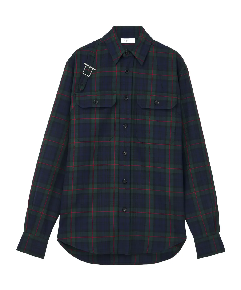 Tartan T-Bar Harness Overshirt