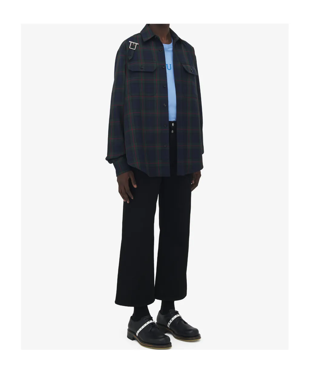 Tartan T-Bar Harness Overshirt