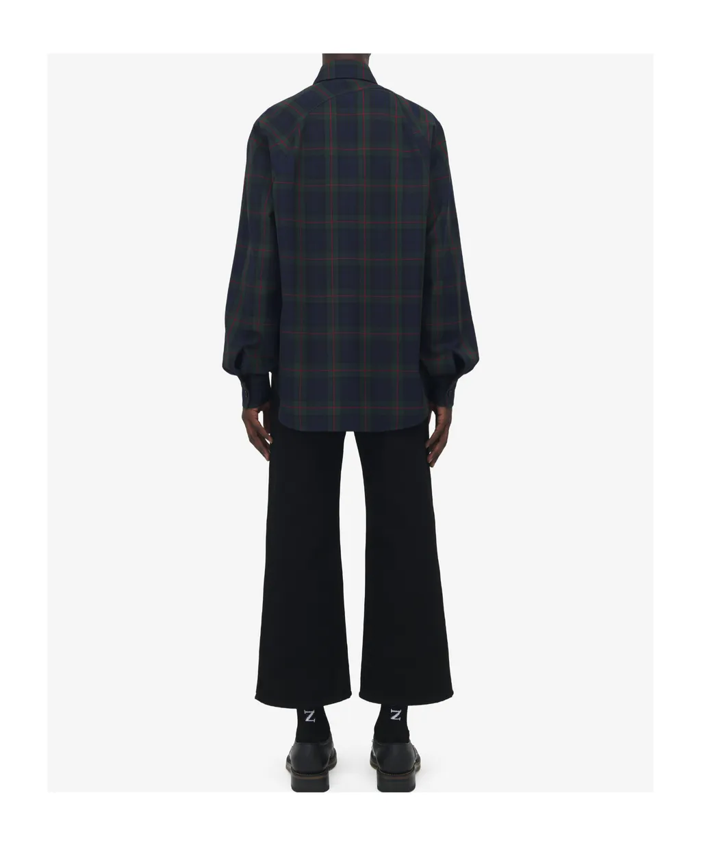 Tartan T-Bar Harness Overshirt