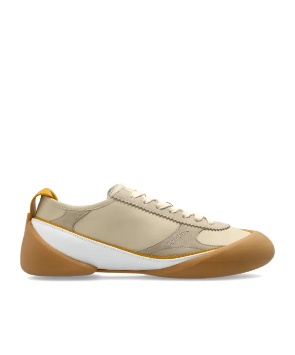 Leather Panelled Sneakers