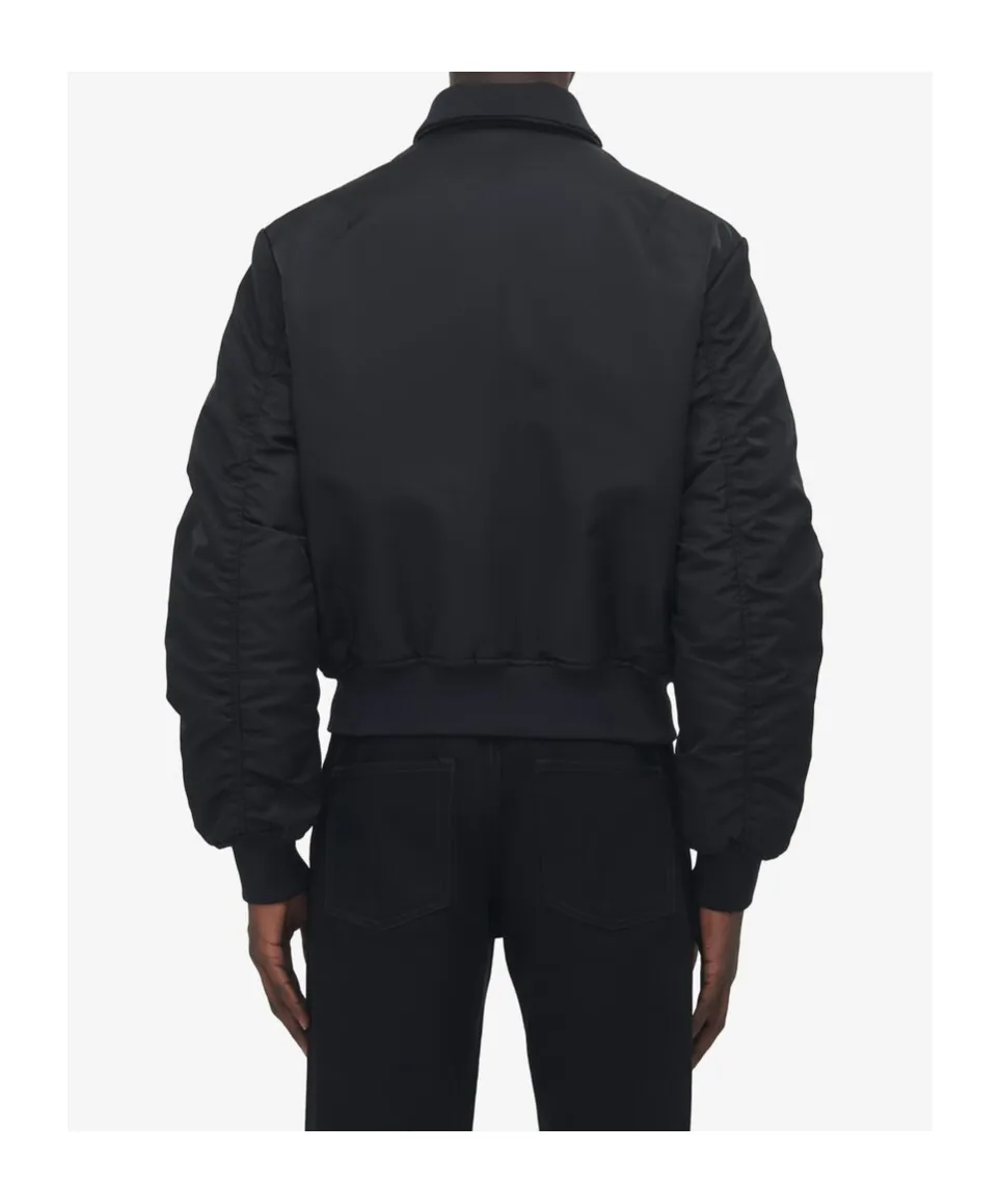 Double-Zip Bomber Jacket