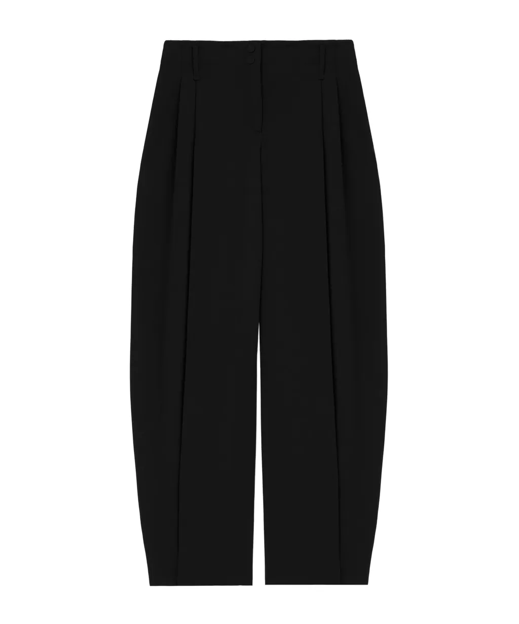 Cotton Tapered Trousers