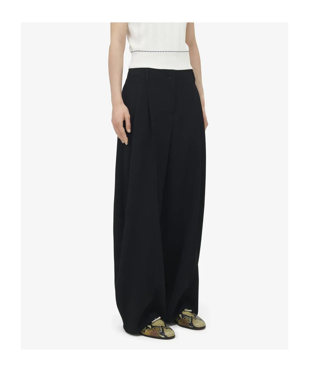 Cotton Tapered Trousers