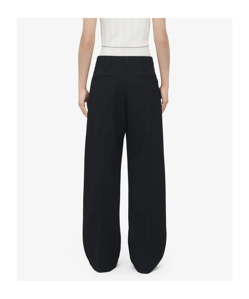 Cotton Tapered Trousers
