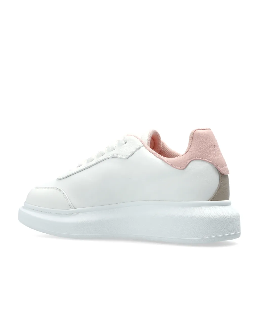 Embossed-Logo Platform Trainers