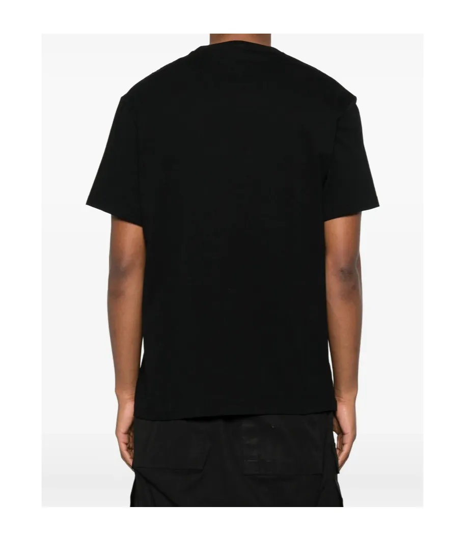 Skeleton Print Cotton T-Shirt