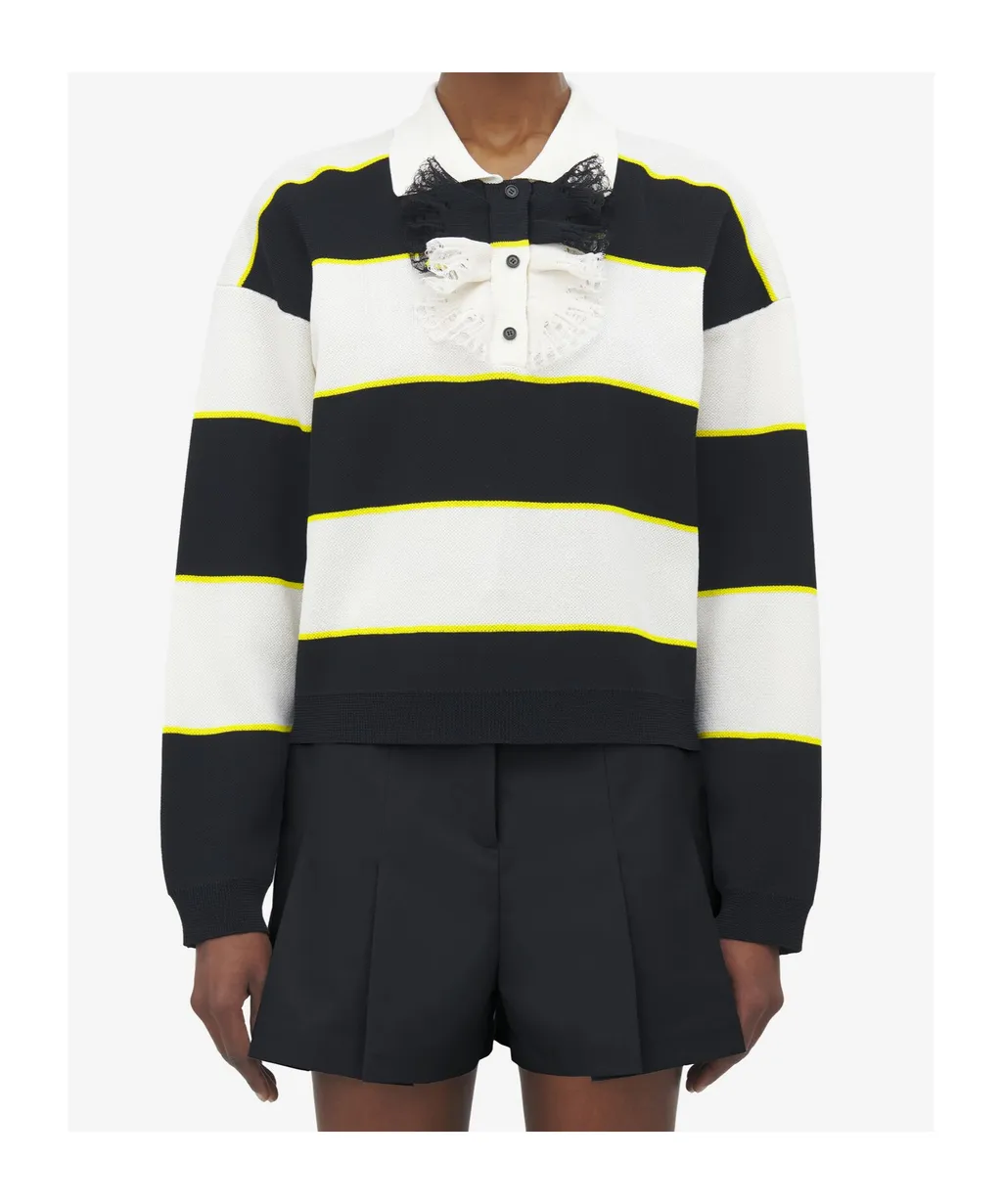 Striped Polo Jumper