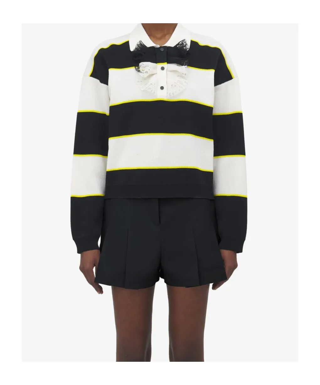 Striped Polo Jumper