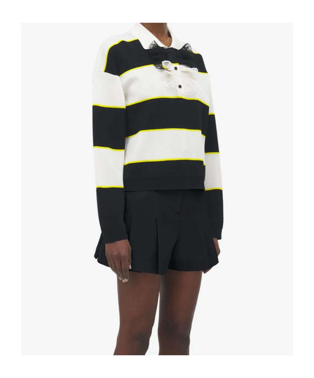 Striped Polo Jumper